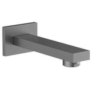 Излив для ванны AVS Cube оружейная сталь