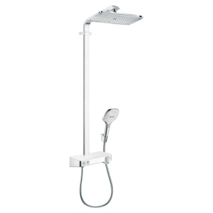 Душевая стойка Hansgrohe Raindance E 27288400 белый/хром