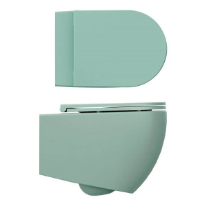 Комплект ISVEA 3в1: Infinity 10NF02001SV-2T инсталляция + кнопка смыва + унитаз + сиденье