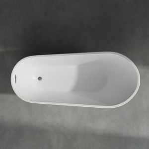 Акриловая ванна AVS Лилия 170х75 белая, с донным клапаном Акриловая ванна AVS Лилия 170х75 белая, с донным клапаном