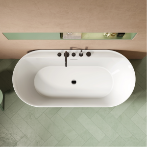 Акриловая ванна AVS Венера 170x80 белая, с донным клапаном Акриловая ванна AVS Венера 170x80 белая, с донным клапаном