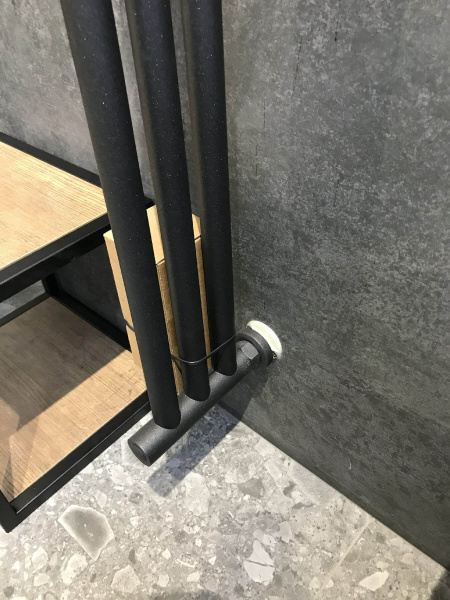 Полотенцесушитель водяной Сунержа Хорда 10х185 темный титан муар