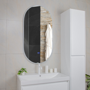 Зеркало с подсветкой AVS Агния 60x120 см, антипар