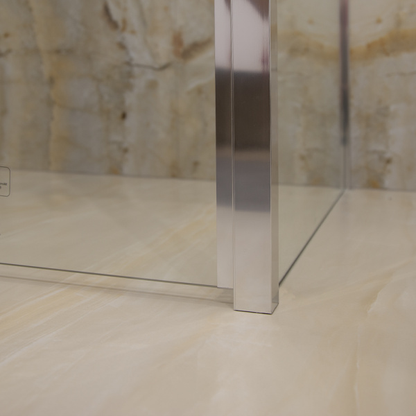 Душевой уголок AVS Ультра 100x100 профиль хром, стекло прозрачное