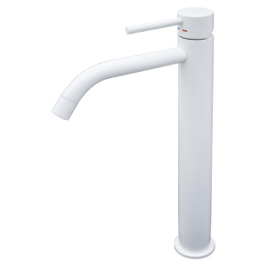 Смеситель для раковины Paffoni Light LIG081BO белый матовый