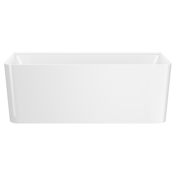 Акриловая ванна AVS Сканди 160x75 белая с донным клапаном
