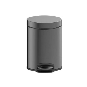 Ведро для мусора AVS Универсал 827-030-GM 3 л, оружейная сталь