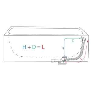 A564CRM2 Сифон д/ван 57 см налив/слив/перелив пластик хром ALCAPLAST A564CRM2 Сифон д/ван 57 см налив/слив/перелив пластик хром ALCAPLAST