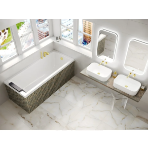 Акриловая ванна WHITECROSS Wave 160х70 белая, без каркаса Акриловая ванна WHITECROSS Wave 160х70 белая, без каркаса