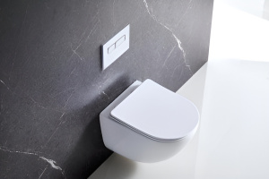 Унитаз подвесной Belbagno Amanda BB051CHR+BB051SC безободковый с микролифтом (УЦЕНКА)