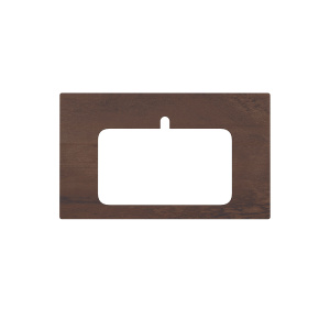 Консоль с раковиной Kerama Marazzi Plaza Next 80 черная матовая