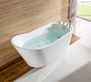 Акриловая ванна AVS Кармента 170х80 белая, с донным клапаном Акриловая ванна AVS Кармента 170х80 белая, с донным клапаном