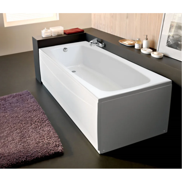 Акриловая ванна Berges Feya 170x70 белая с ножками