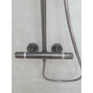 Душевая стойка Hansgrohe Croma Select S 26890340 черный хром