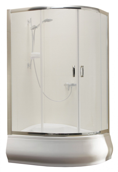 Душевой уголок Radaway Premium Plus 30483-01-06N 120х90 профиль хром, рифленое стекло