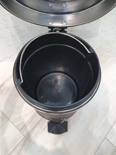 Ведро для мусора AVS шоколад 5 л