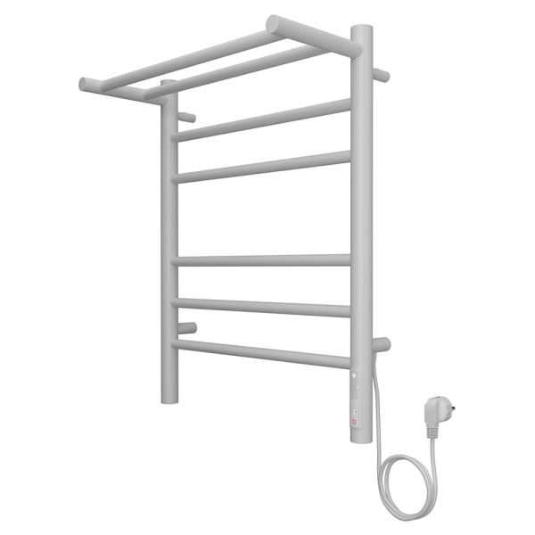 Полотенцесушитель электрический Terminus Аврора П6 45x60 белый матовый