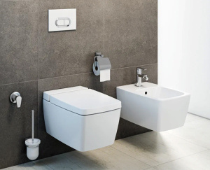 Унитаз подвесной VitrA Metropole 7672B003-1686+90-003-009 безободковый с микролифтом