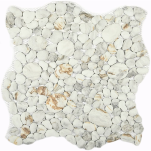 Мозаика Bonaparte Point Beige 30,5x30,5 стеклянная