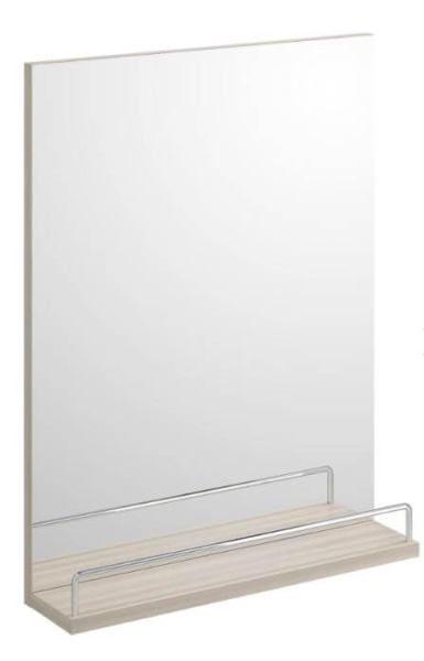 Комплект SU-SMA-CO50/Wh Тумба+UM-COM50/1 р-на+зеркало Белый/ясень SMART CERSANIT