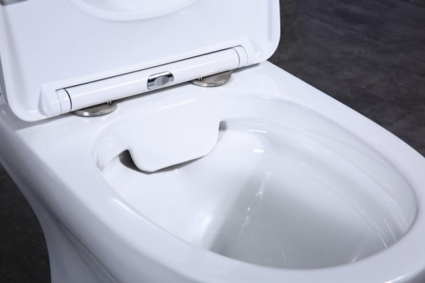 Унитаз-компакт BelBagno Steam BB130CPR безободковый, с сиденьем BB130SC микролифт