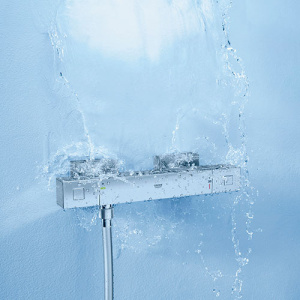 Термостат для душа Grohe Grotherm Cube 34488000 хром Термостат для душа Grohe Grotherm Cube 34488000 хром