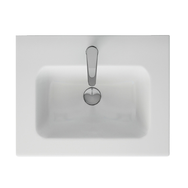 Мебельная раковина Dreja Euphoria 640344 60x46,5 белая