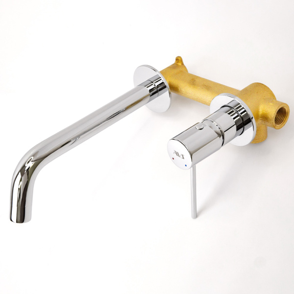 Смеситель для раковины AVS Slimmer с внутренней частью, хром Смеситель для раковины AVS Slimmer с внутренней частью, хром