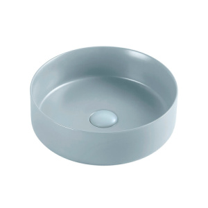 Раковина AVS Art Basin AVS-83134-MFG 35,5x35,5 голубая матовая с донным клапаном