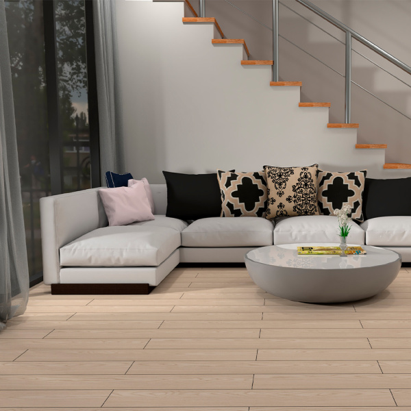 Керамическая плитка 20x120 матовый Walnut Beige AVS