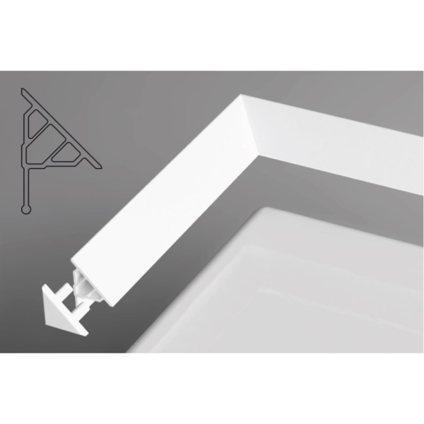 Бордюр Ravak XB452000001 200 белый