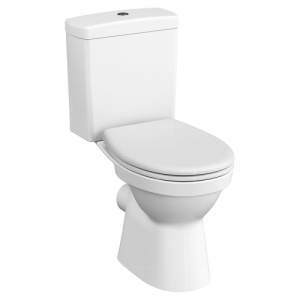 Унитаз-компакт VitrA S10 9864B003-7201 безободковый с микролифтом