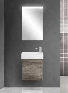 Комплект: Тумба 494*256*490 подвес Pino Pasadena+р-на 7045-KL KRAFT MINI BELBAGNO