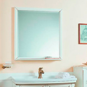 Зеркало с полкой 800х1000 Джардин Caprigo