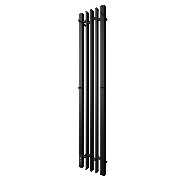 Полотенцесушитель электрический Point Фрея PN20732B П2 21x120 черный матовый