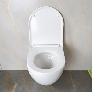 Унитаз подвесной AVS Атлант безободковый, белый