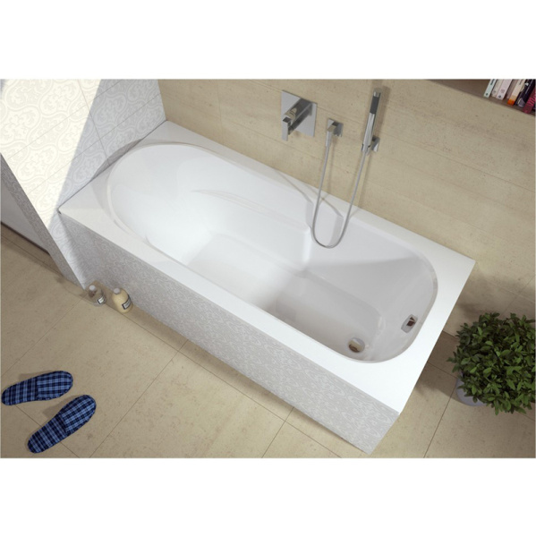 Акриловая ванна Riho Columbia 175х80 белая, без каркаса