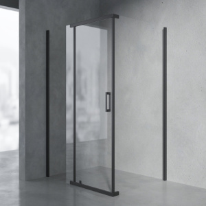 Душевой уголок AVS Фаворит 90x90 профиль черный матовый, стекло прозрачное