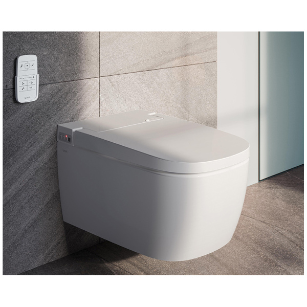 Унитаз подвесной VitrA V-care Basic 5674B003-6193(6103) интеллектуальный