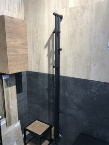 Полотенцесушитель водяной Сунержа Хорда 10х185 темный титан муар Полотенцесушитель водяной Сунержа Хорда 10х185 темный титан муар