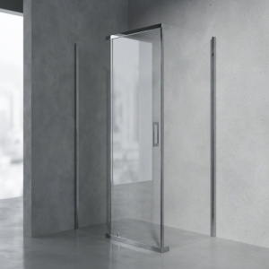 Душевой уголок AVS Фаворит 100x80 профиль хром, стекло прозрачное