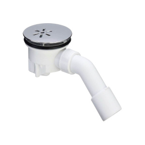 Сифон для поддона Viega 364786 d90 хром