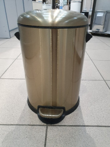 Ведро для мусора бронзовое 8 л CLASSIC NR-25(8)