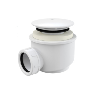 Сифон для поддона Alcaplast A47CR d60 (D91) белый