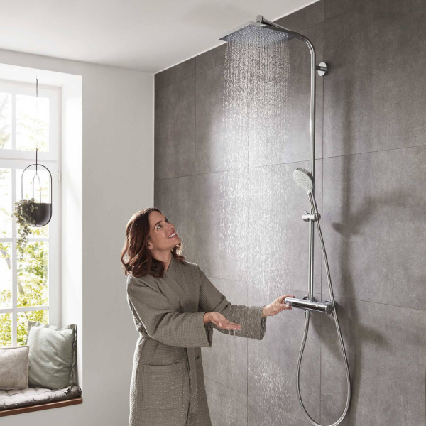 Душевая стойка Hansgrohe Crometta E 27271000 хром Душевая стойка Hansgrohe Crometta E 27271000 хром