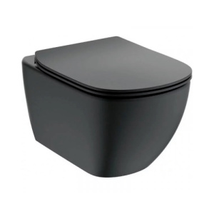 Унитаз подвесной Ideal Standard Tesi AquaBlade T0079V3+T3527V3 безободковый с микролифтом