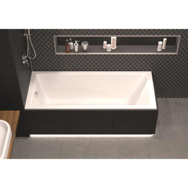 Акриловая ванна WHITECROSS Wave Slim 150х70 белая, без каркаса Акриловая ванна WHITECROSS Wave Slim 150х70 белая, без каркаса