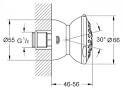 Душевая форсунка Grohe 27066000