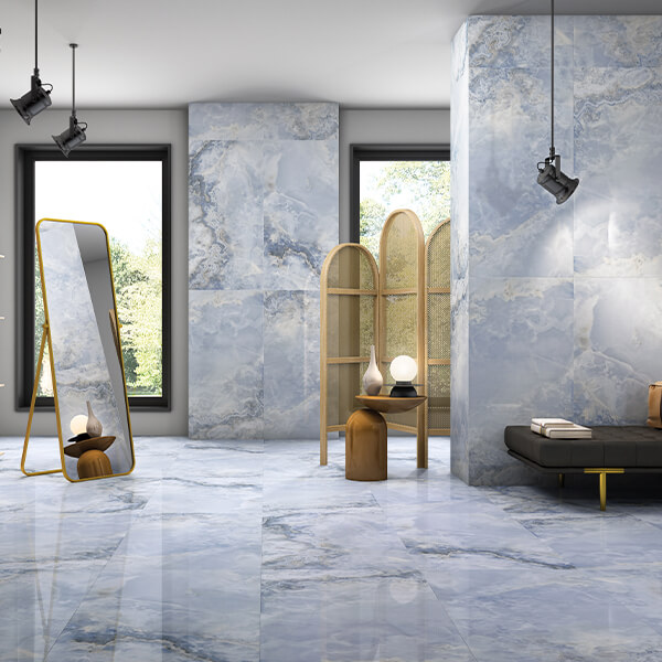 60x120 полированный Onyx sea blue AVS by Colortile