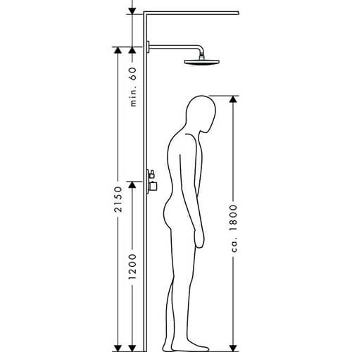 Верхний душ Raindance E Air Hansgrohe 27376000